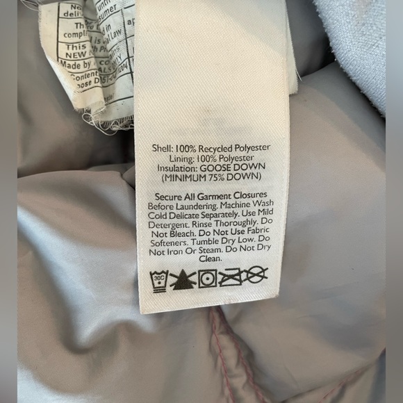 Eddie Bauer First Ascent Kids Puffer Jacket Sz L (12) Pink - Picture 6 of 7